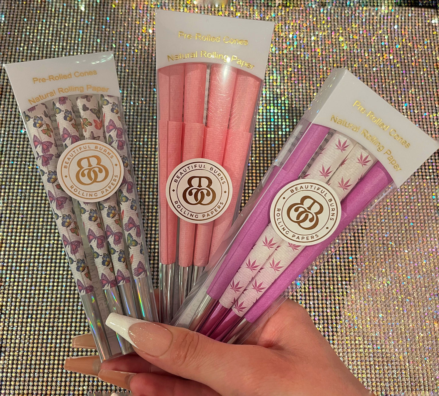 Pink cones (8pk)