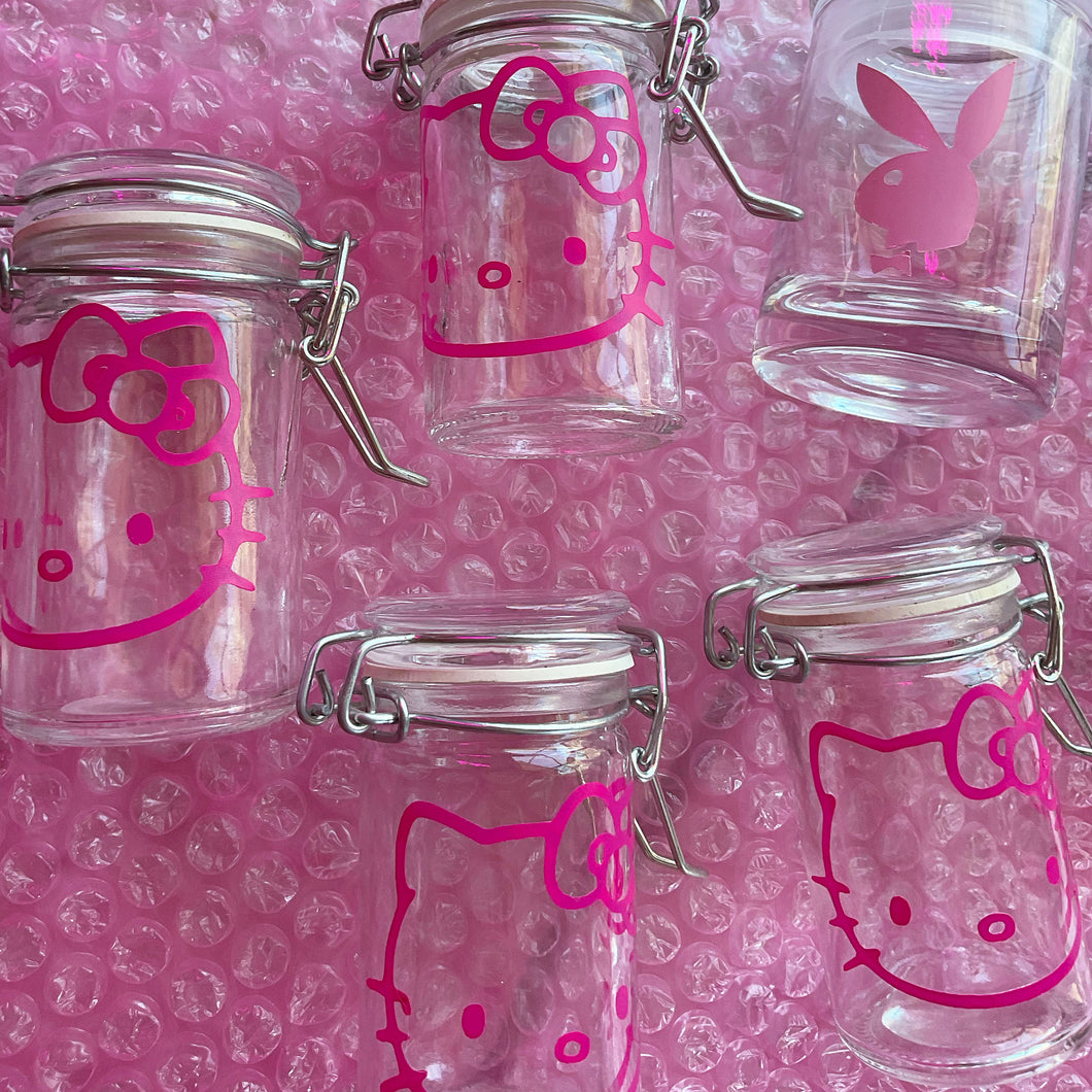 Hello Kitty stash jar